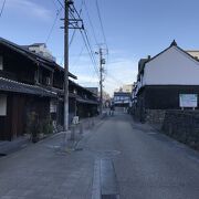 四間道（しけみち・名古屋）：しけた町並み