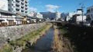 穏やかな流れに癒される