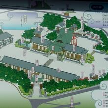 境内案内図。隅田恵比須神社もある。