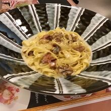 クルミとゴルゴンゾーラのパスタ