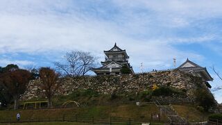 コロナではなくリニューアルの為、天守閣休館中