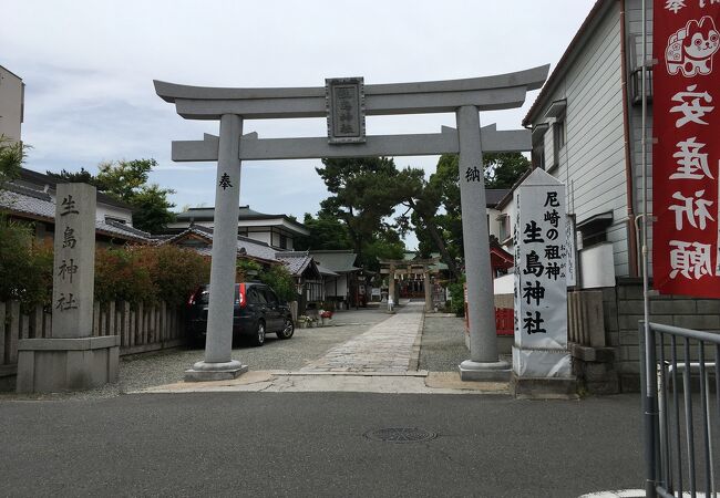 歴史ある神社