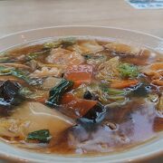 麺のボリュームがすごい