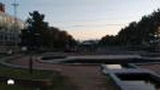 皆生海浜公園内の足湯