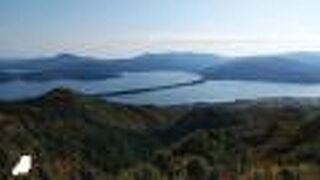 日本三景、天橋立をのぞむ展望台