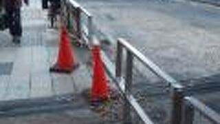 堀があります。