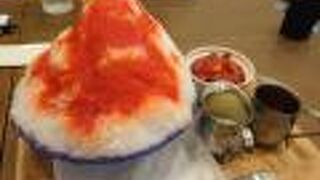 かき氷食べました！