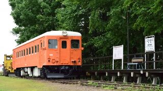 今は観光地となっている旧国鉄広尾線の駅