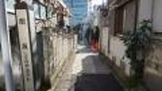 何気ない通りなのに