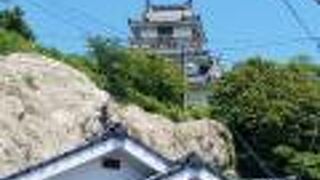 城山公園の外周とかからだと木々に隠れて意外に見づらい