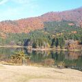 飯山にある静かな湖