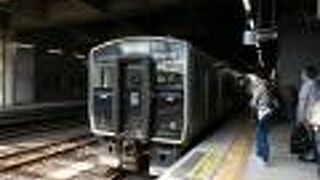 鹿児島中央駅発の上り列車は・・・