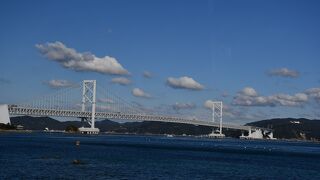 四国と淡路島を隔てる鳴門海峡