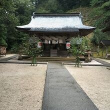 菅原天満宮、拝殿。