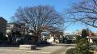 関東大震災の慰霊碑がある