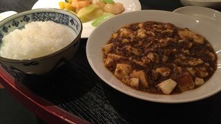 麻婆豆腐ランチがおすすめ