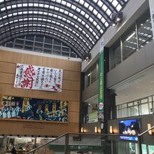 まだ新しいので綺麗な施設です。