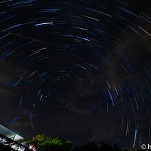 茶臼山での星空観察