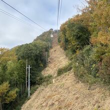 低い山なのですぐ到着