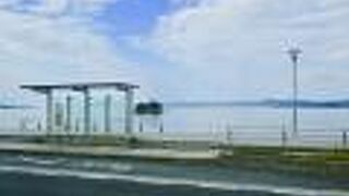 宍道湖に浮かぶ島