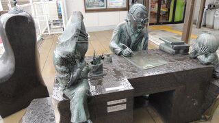 妖怪オブジェがいっぱい！