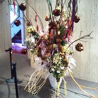 ロビーに飾られたお花