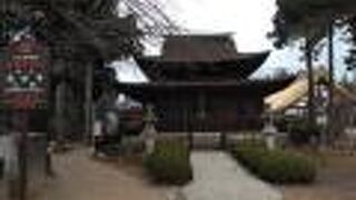 「清白寺仏殿」は国宝です。