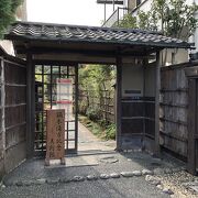 鏑木清方の住居跡に建てられた美術館