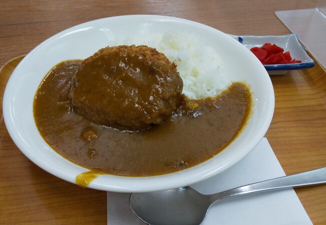 近江牛コロッケカレーが美味しかったです。