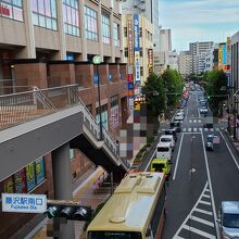 コースの出発点、藤沢駅南口