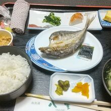 充実の朝食