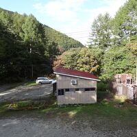 部屋からの眺め。何もないのがすばらしい！