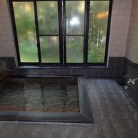 ぶなの伏流水のお風呂。