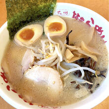 頂いたラーメンです