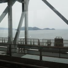 鉄骨は瀬戸大橋