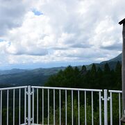 長野県の山々の自然を満喫できる展望台