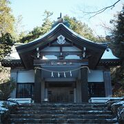 登山前に参拝