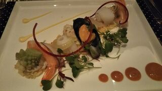 ロイヤルパークホテル70階のレストラン