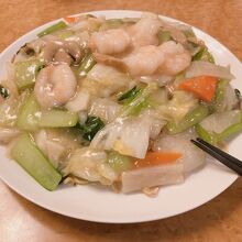 どどーんと海老焼きそば