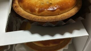 タルトがサクサク