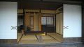 松下村塾のレプリカを見られる