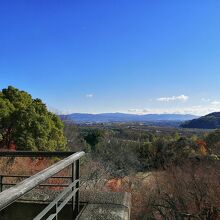 ２Fテラスからの眺め