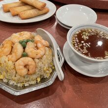 おすすめの海老の炒飯