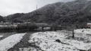 根雨橋からも眺めることが出来ます