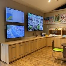 道の駅内の様子です。