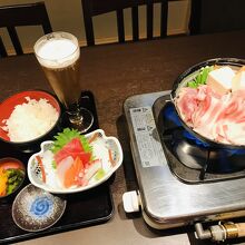 ちゃんこランチ