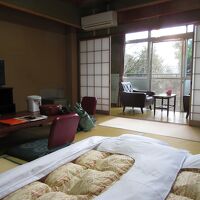 布団は最初から敷かれていました。