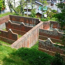 諸戸水道貯水池遺構