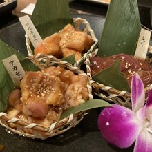 ホルモン盛り合わせ