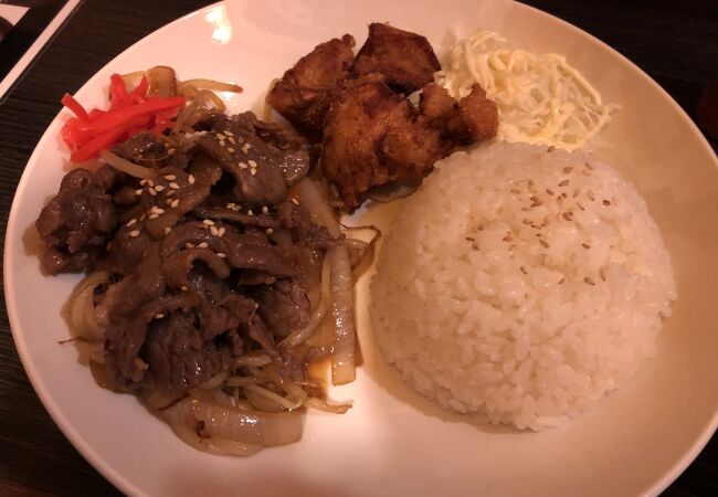 ザンギとジンギスカンを同時に